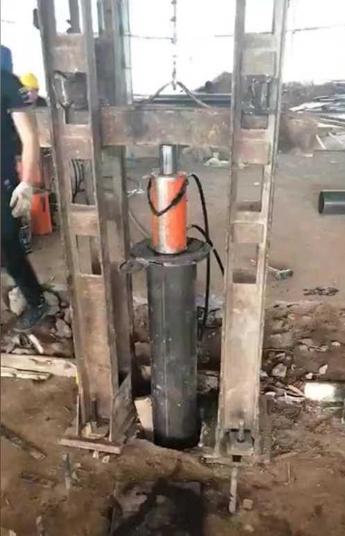 忻州定襄县钢管桩加固